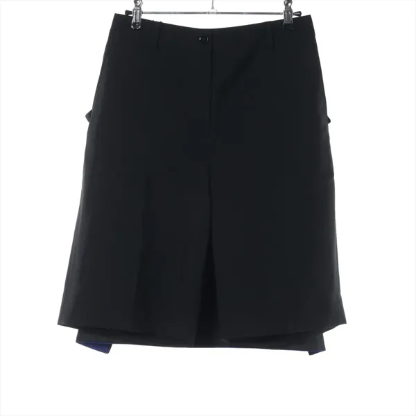 バーバリー ティッシ期 ウール×モヘヤ ショートパンツ ブラック×ブルー 買取｜エニティ銀座