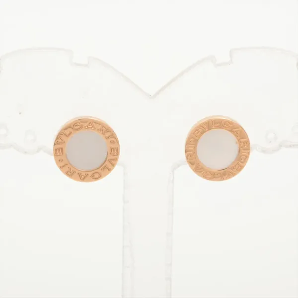 ブルガリ ブルガリブルガリ シェル ピアス 750 3.5g 9EMRAP 9CY43L シェル小傷 表面劣化 キャッチガタツキ 箱リング用 買取｜エニティ銀座