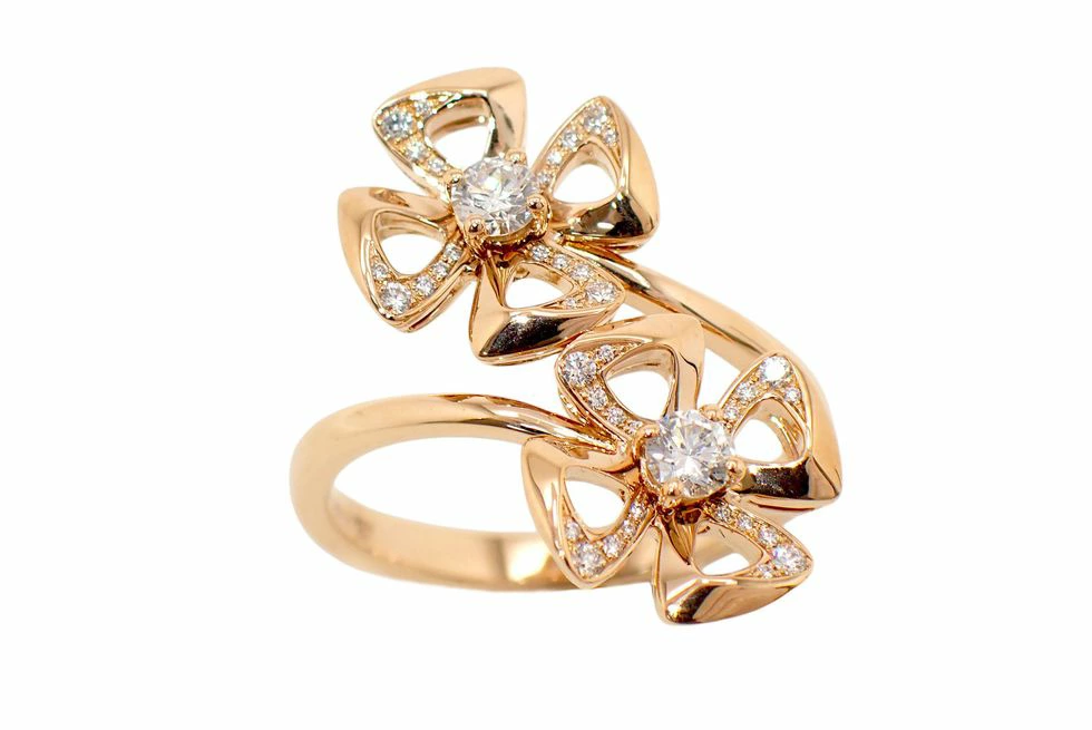 買取実績：ブルガリ フィオレヴァー リング