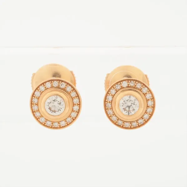 カルティエ ダムール ダイヤ ピアス 750 4.2g ZL9040 ポスト歪み 買取｜エニティ銀座