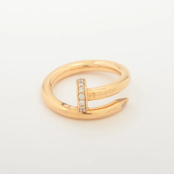 カルティエ ジュストアンクル ダイヤ リング 750 7.2g 49 YI9761 買取｜エニティ銀座