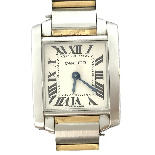 CARTIER カルティエ タンクフランセーズ YGコンビ W51007Q4 箱 買取｜エニティ銀座