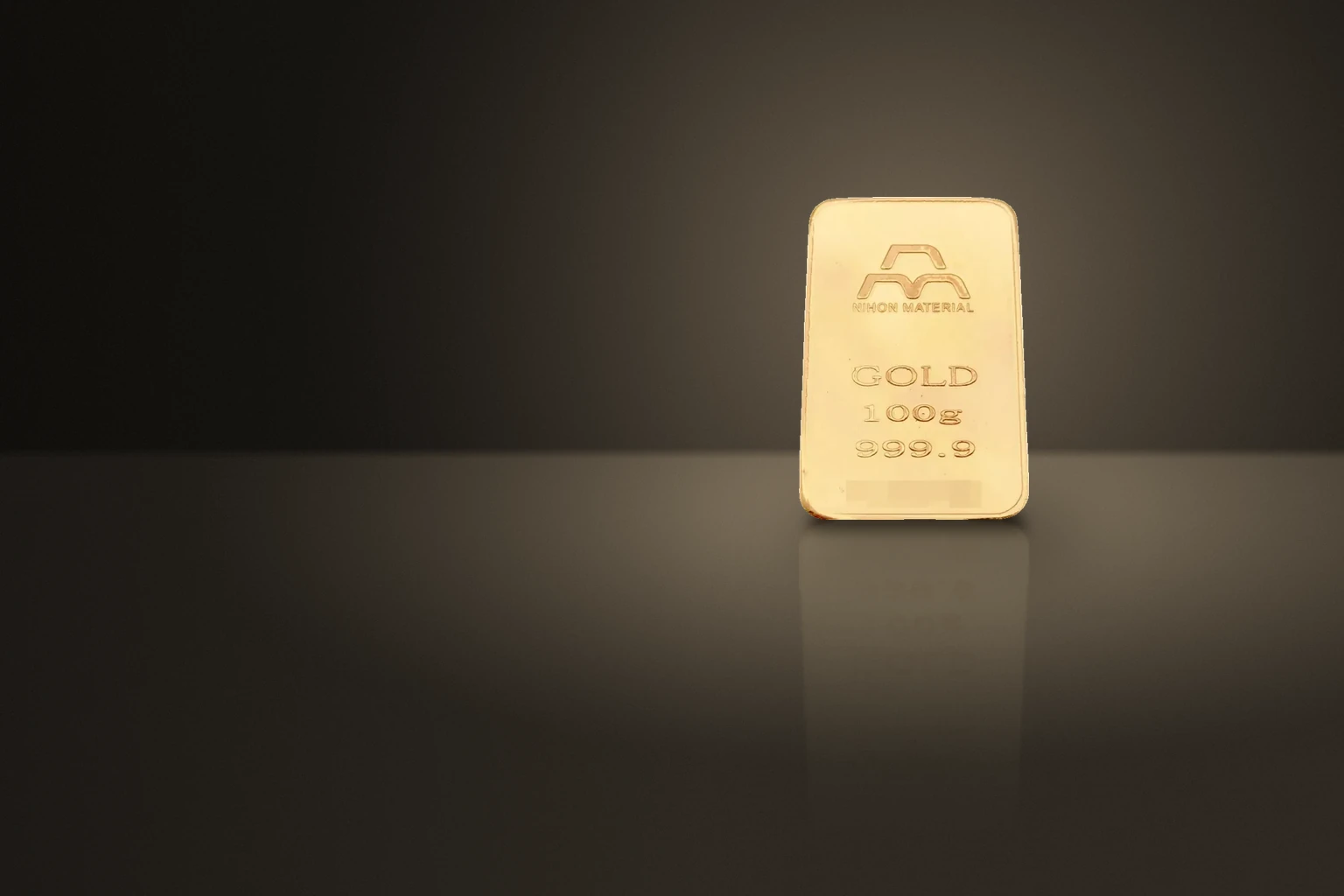 金のインゴット 100g