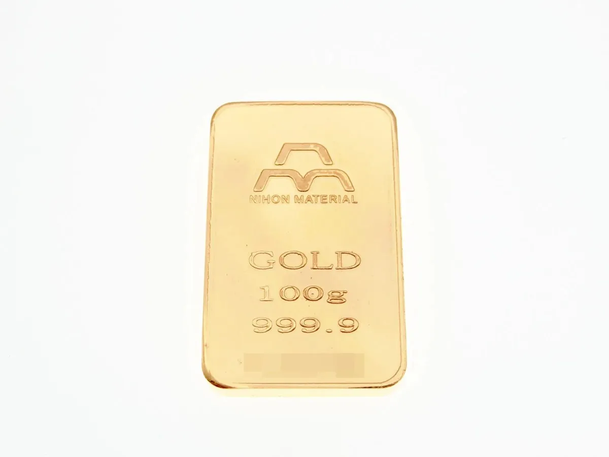 買取実績：K24 インゴット 100g