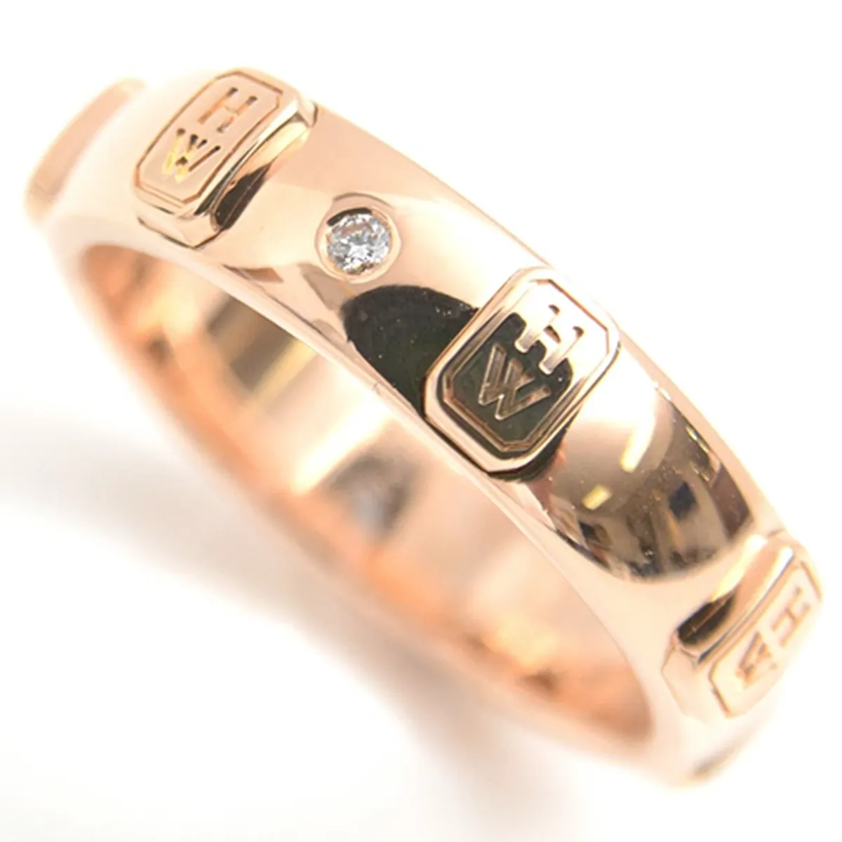 買取実績：ハリーウィンストン HWロゴ・リング