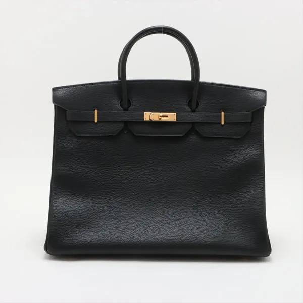 エルメス バーキン40 ルトゥルネ アルデンヌ ブラック ゴールド金具 □F:2002年 買取｜エニティ銀座