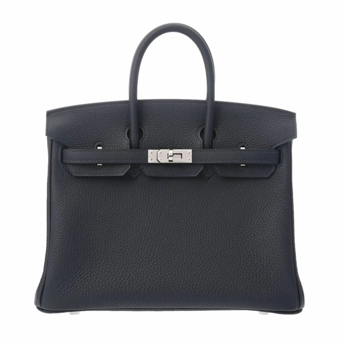 エルメス バーキン25 トゴ ブラック シルバー金具 高価買取