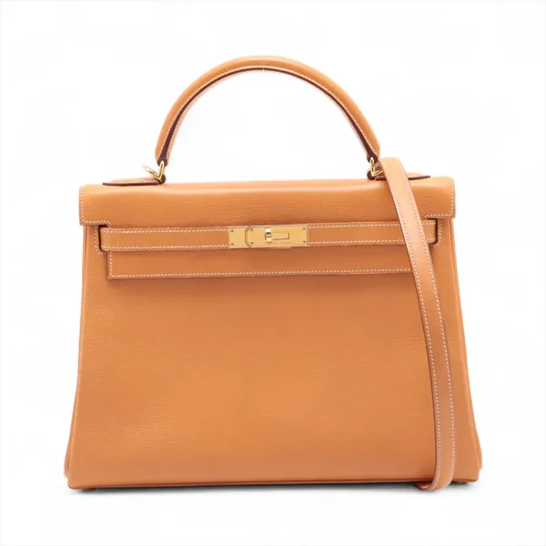 エルメス ケリー32 ルトゥルネ アルデンヌ ナチュラル ゴールド金具 □G:2003年 買取｜エニティ銀座