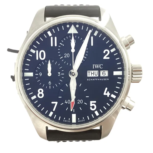IWC パイロットウォッチ IW388111 黒 SS／革 保証書 箱 買取｜エニティ銀座