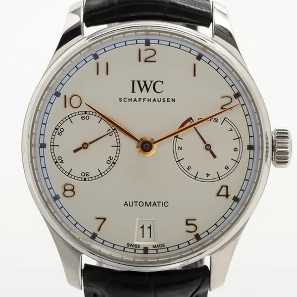 IWC ポルトギーゼ オートマティック IW500704 SS AT シルバー文字盤