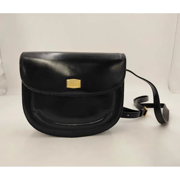 買取実績：BALLY バリー ブラック ショルダーバッグ｜エニティ銀座