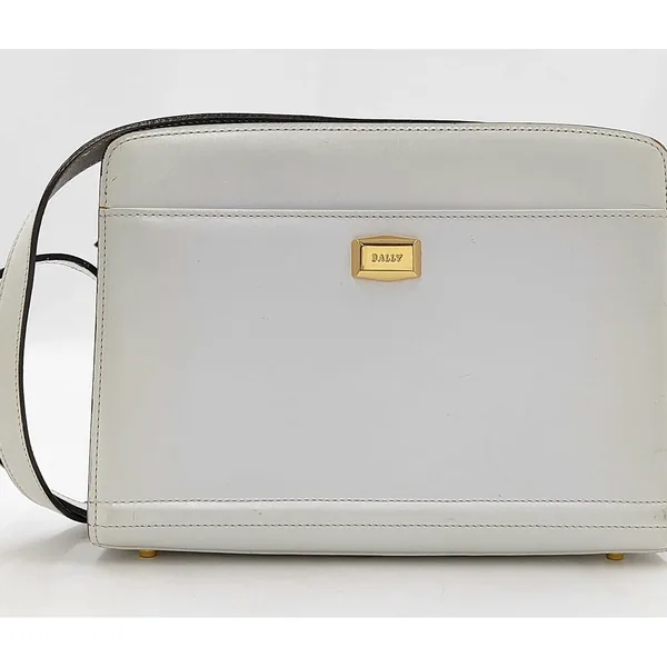買取実績：BALLY バリー White G金具 ショルダーバッグ｜エニティ銀座