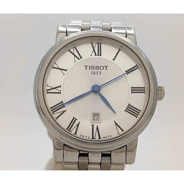 買取実績：TISSOT ティソ カーソンプレミアム クオーツ シルバー文字盤 レディース腕時計｜エニティ銀座