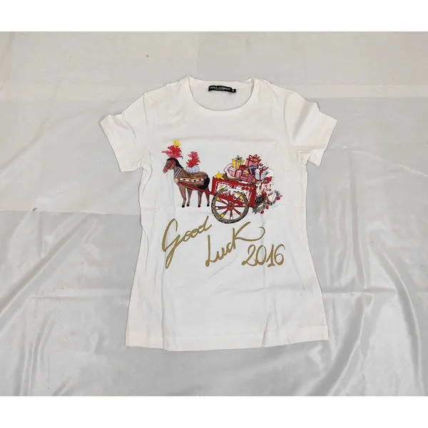 買取実績：ドルチェ&ガッバーナ Tシャツ 白 新品 Tシャツ｜エニティ銀座