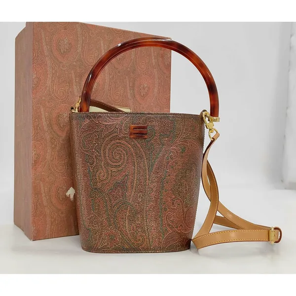 買取実績：エトロ ETRO エトロ バッグ ペイズリー ショルダーバッグ 箱 バッグ｜エニティ銀座