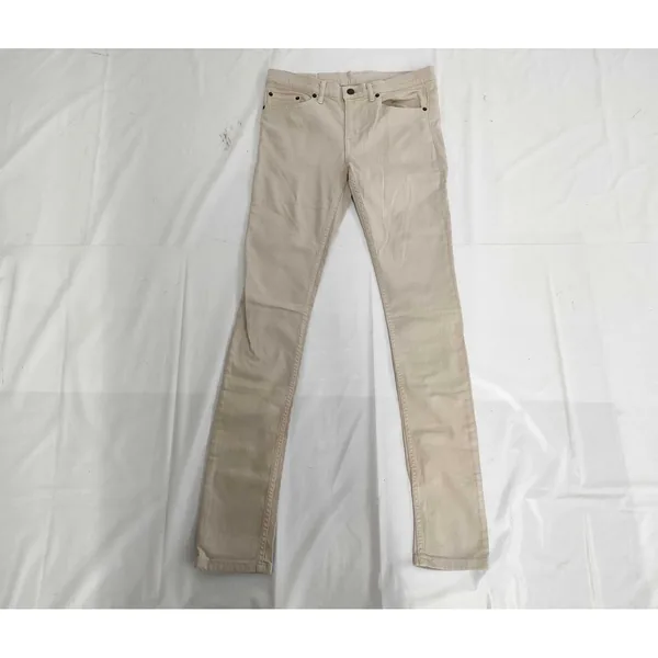 買取実績：イッセイミヤケ プリーツプリーズ ストレートデニムパンツ スリムフィットスキニー パンツ｜エニティ銀座