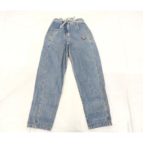 買取実績：プラダ 三角プレート付デニムパンツ S パンツ｜エニティ銀座
