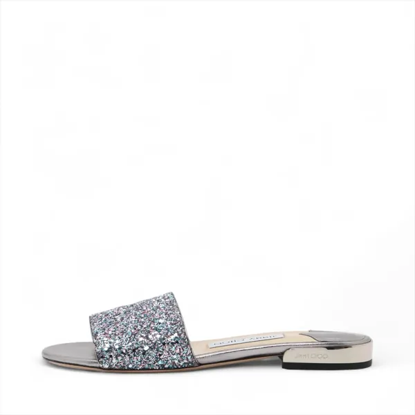 ジミーチュウ グリッター サンダル レディース マルチカラー JONI FLAT 買取｜エニティ銀座