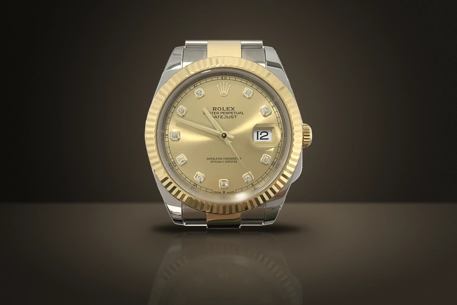 ロレックス デイトジャスト Ref.126333 イエローロレゾール 41mm コンビ 買取｜エニティ銀座