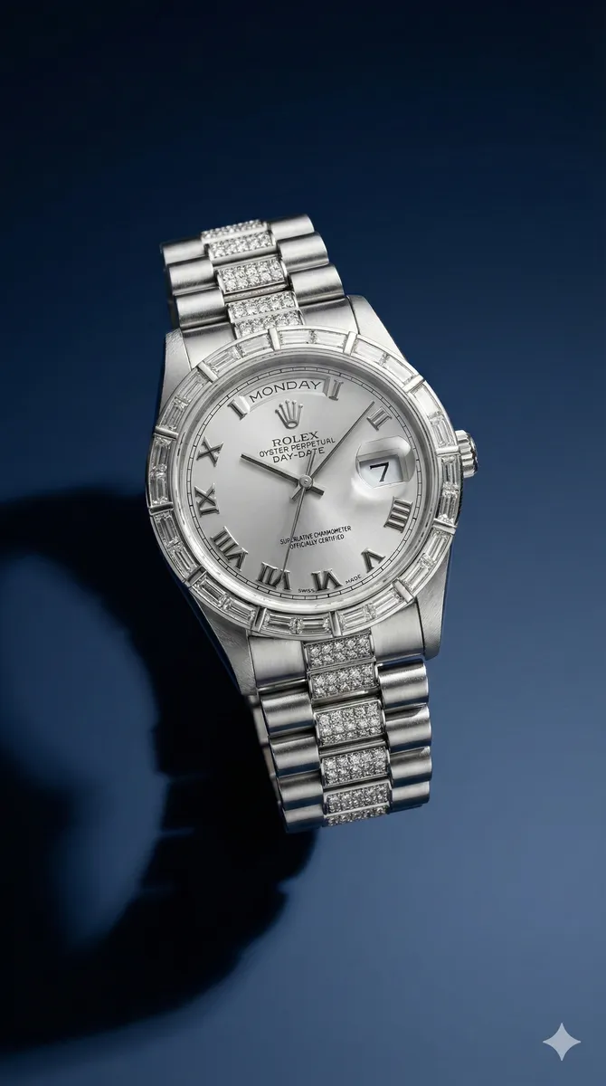 ロレックス デイデイト 18366 買取相場