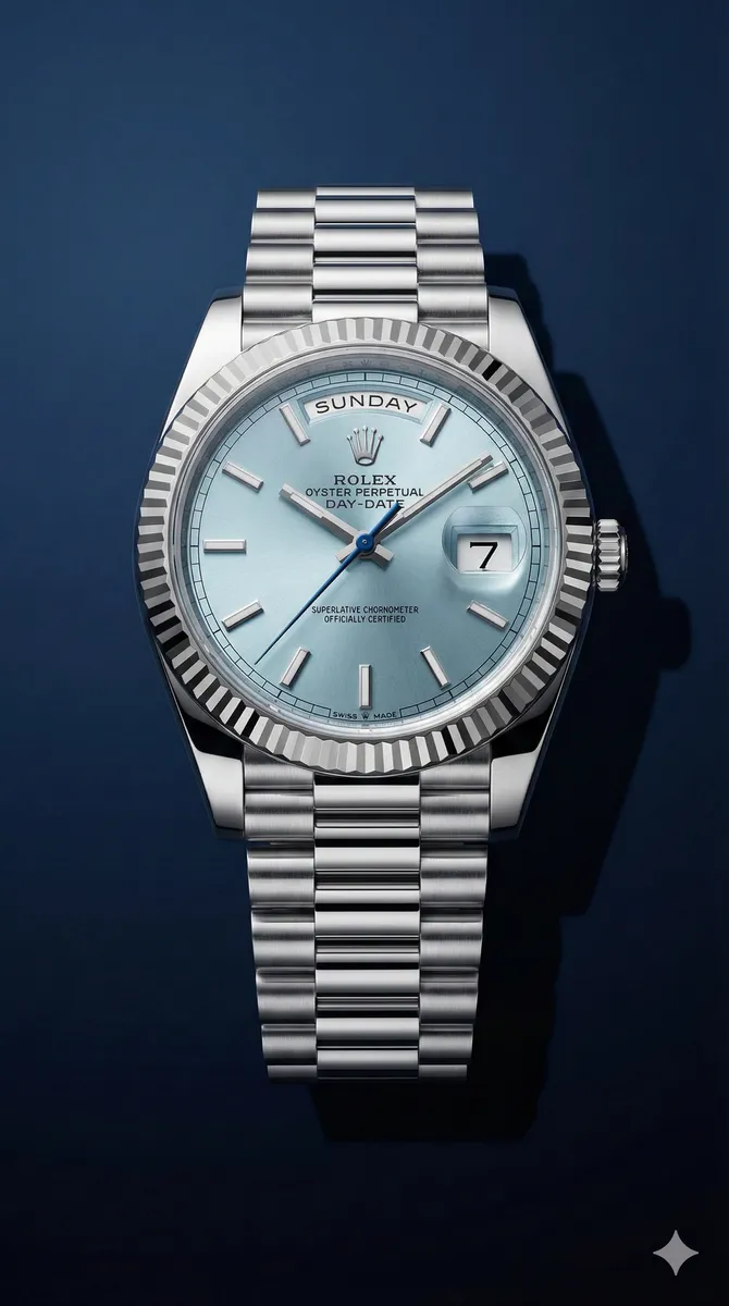 ロレックス デイデイト 228236 アイスブルー