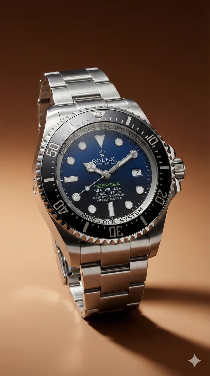 ロレックス ディープシー D-BLUE