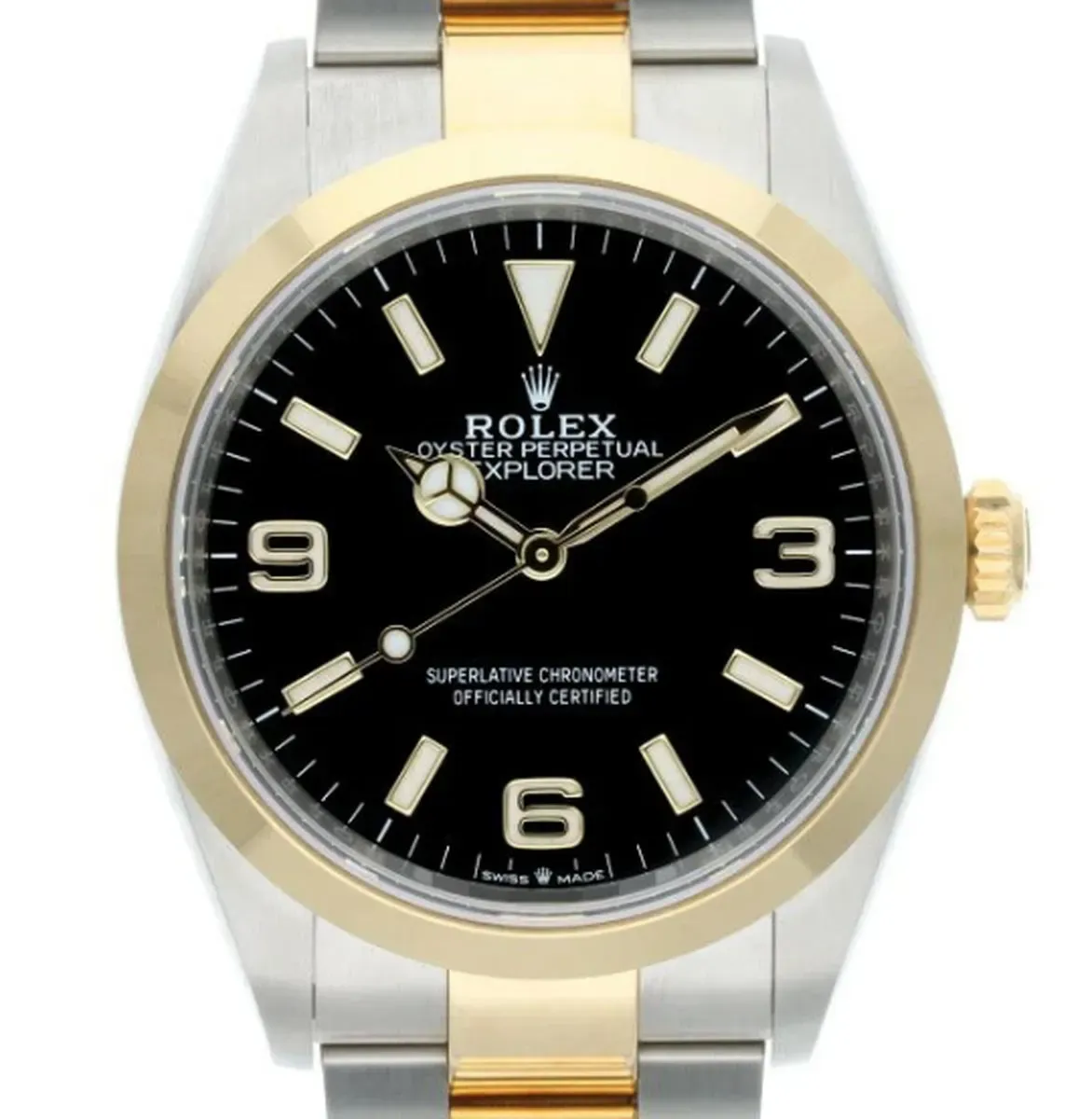 ロレックス エクスプローラーI Ref.124273 コンビ 買取価格