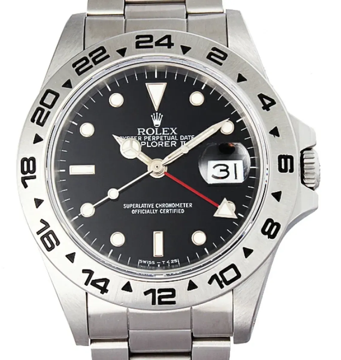 ロレックス エクスプローラーII Ref.16550 アイボリー 買取価格