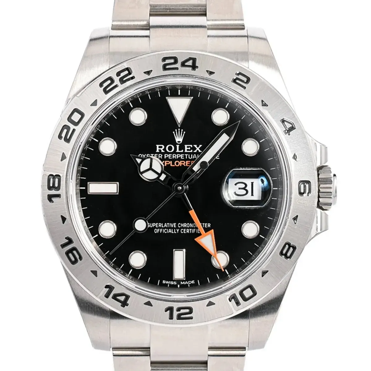 ロレックス エクスプローラーII Ref.216570 ブラック 買取価格