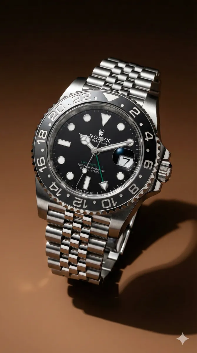 ロレックス GMTマスターⅡ 126710GRNR ブルースウェイン