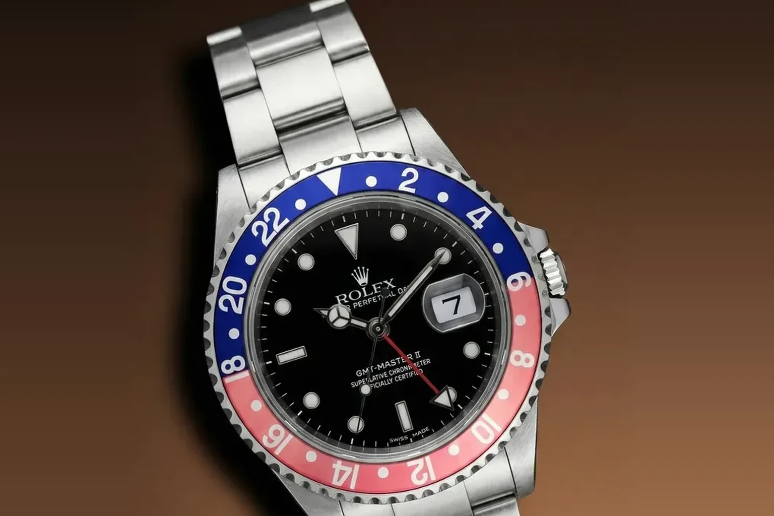 ロレックス GMTマスターⅡ 16710 ペプシベゼル 銀座 買取相場