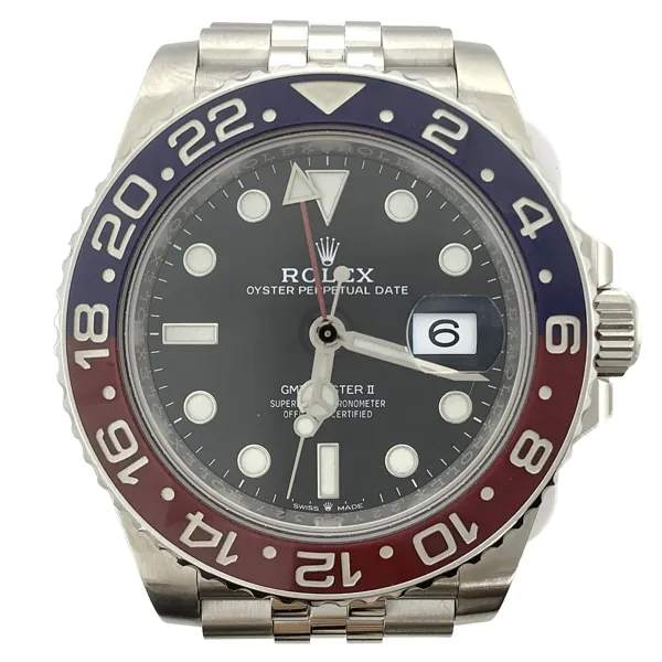 ロレックス GMTマスターⅡ 126710BLRO.5 BL／RD SS 保証書 買取｜エニティ銀座