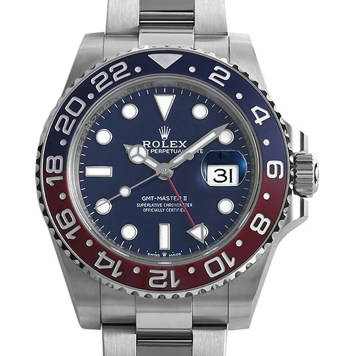 ロレックス GMTマスターⅡ Ref.126719BLRO ブルー 高価買取