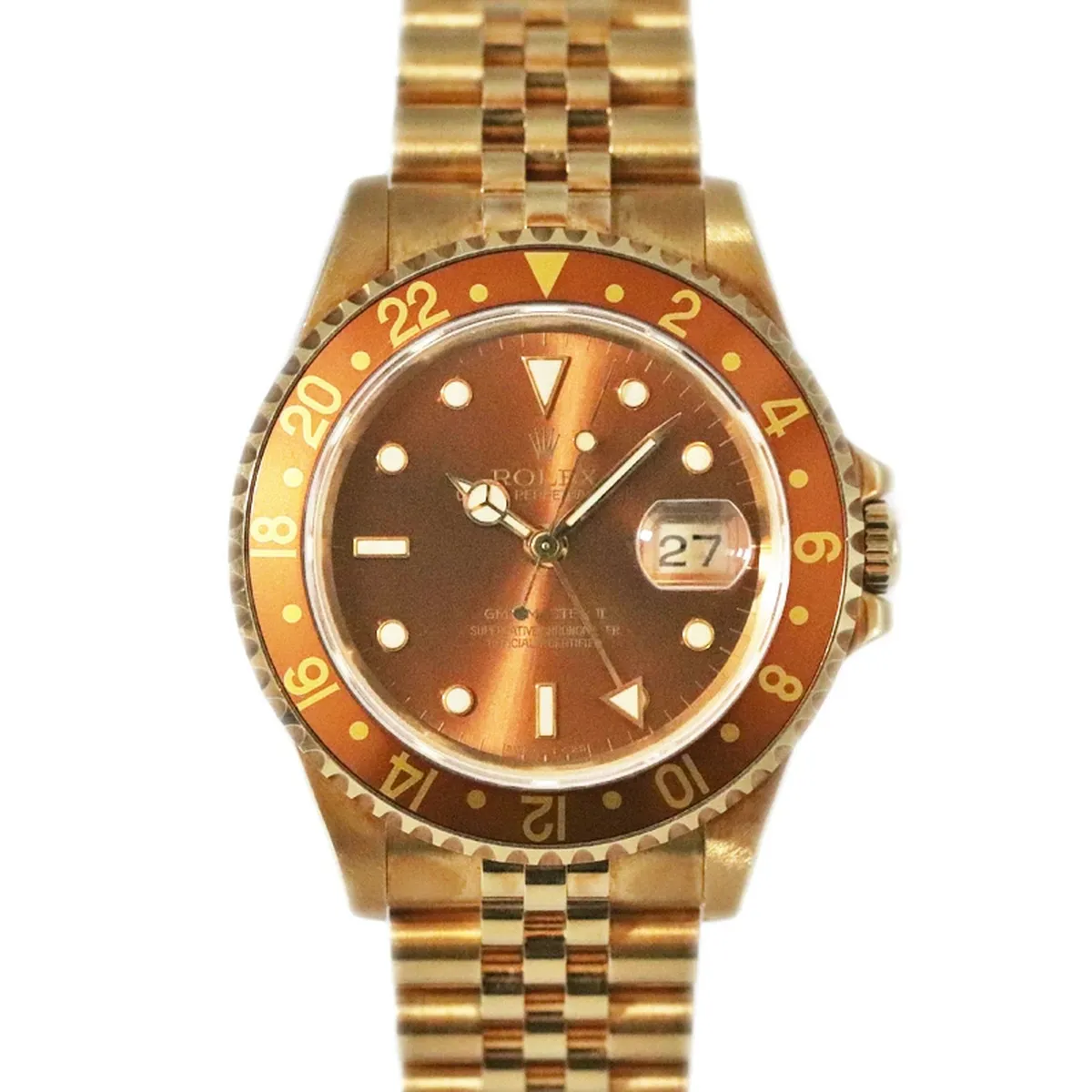 ロレックス GMTマスターⅡ Ref.16718 ブラウン 高価買取