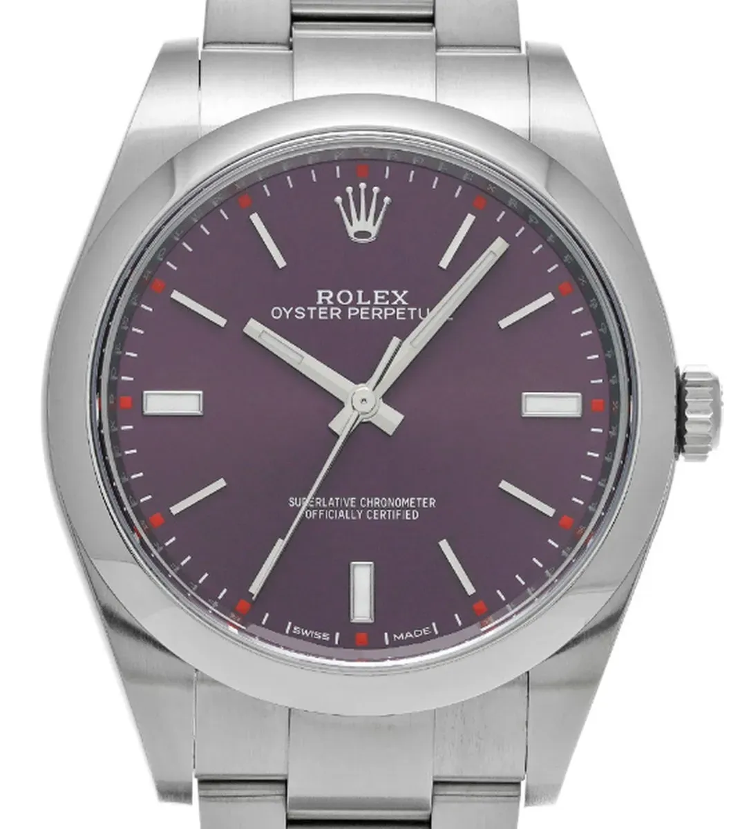 買取実績：ロレックス オイスターパーペチュアル 39 114300 高価買取