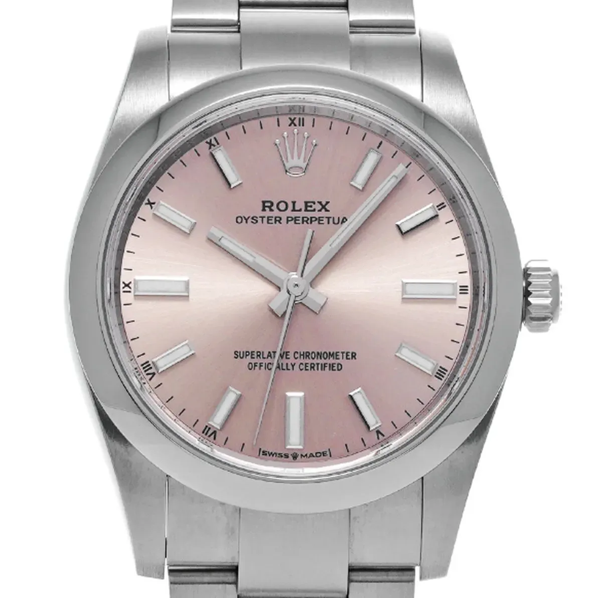 買取実績：ロレックス オイスターパーペチュアル 34 124200 高価買取