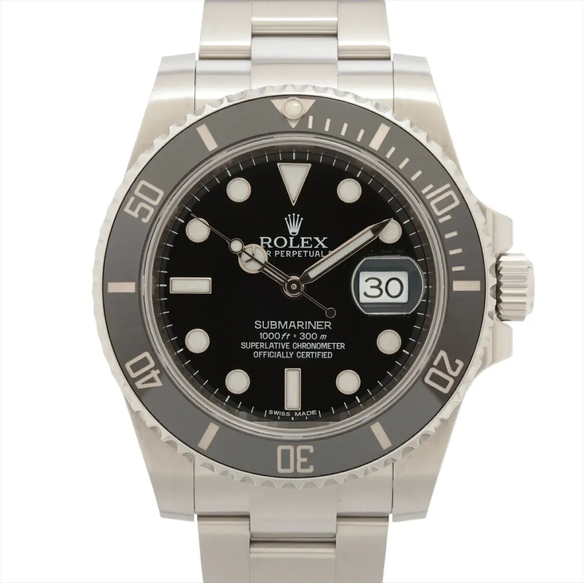 ロレックス サブマリーナー Ref.116610LN デイト 買取価格 銀座