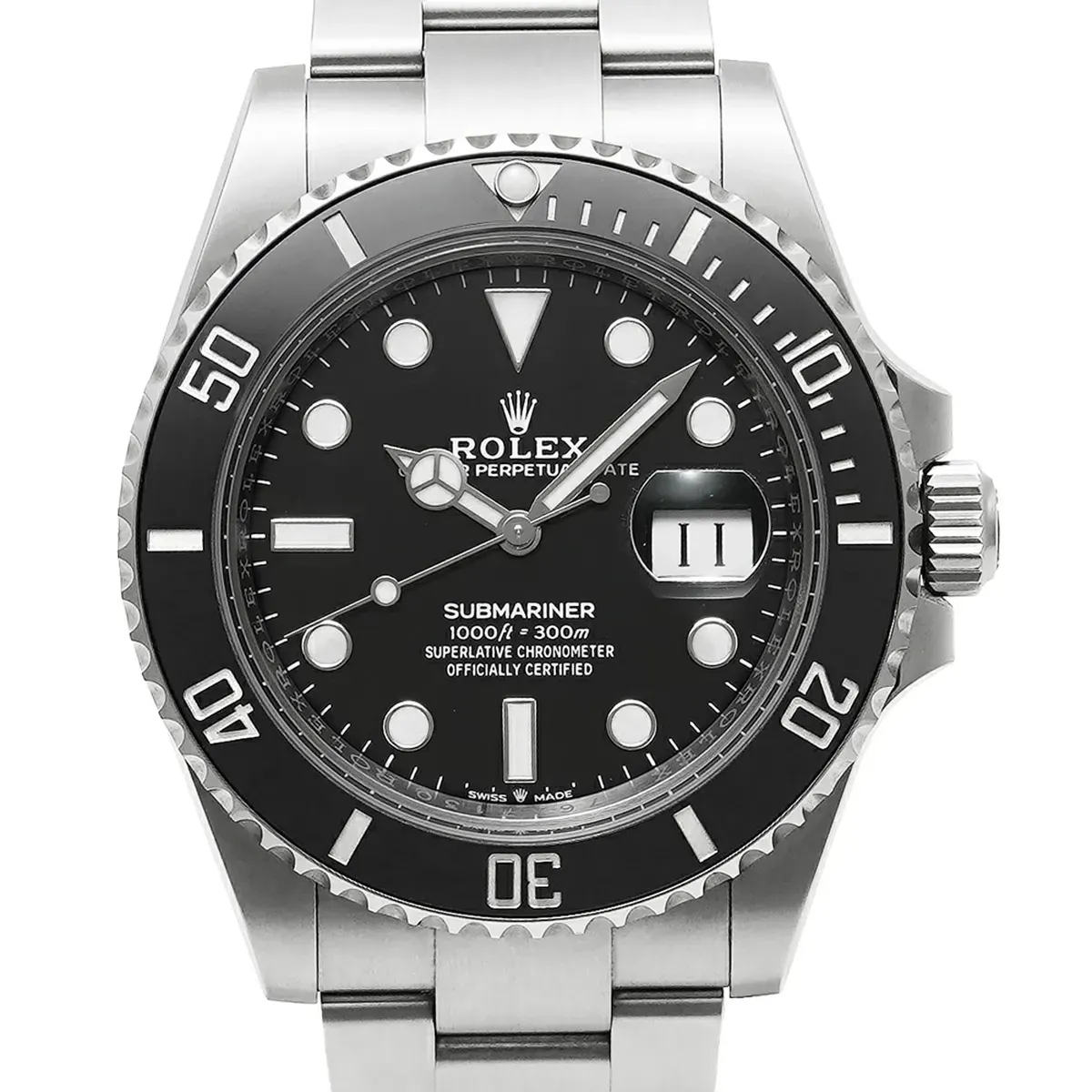 ロレックス サブマリーナー Ref.126610LN デイト 買取価格 銀座