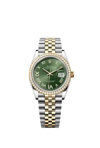 126283RBR／ダイヤモンド入りオリーブグリーン／ジュビリー