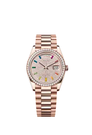 128345RBR／パヴェダイヤモンド入り／プレジデント