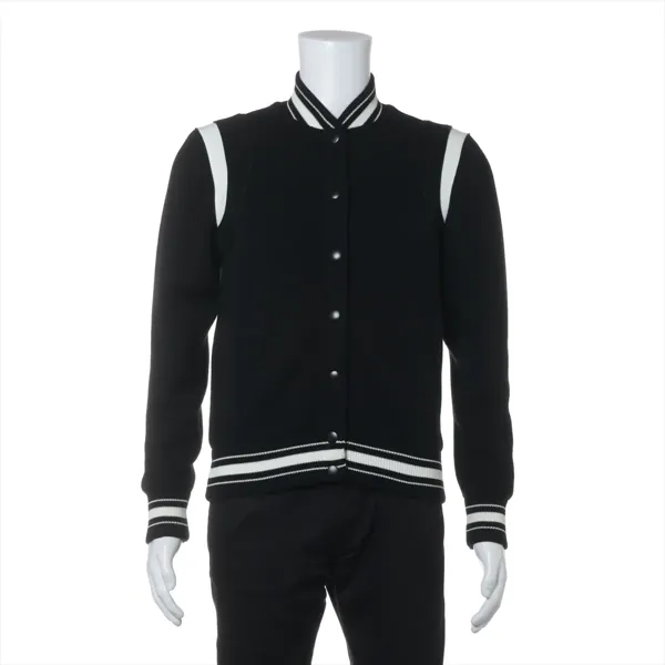 ジバンシィ ウール×ポリエステル ニットジャケット XS ブラック×ホワイト 毛玉毛羽立ち有 買取｜エニティ銀座